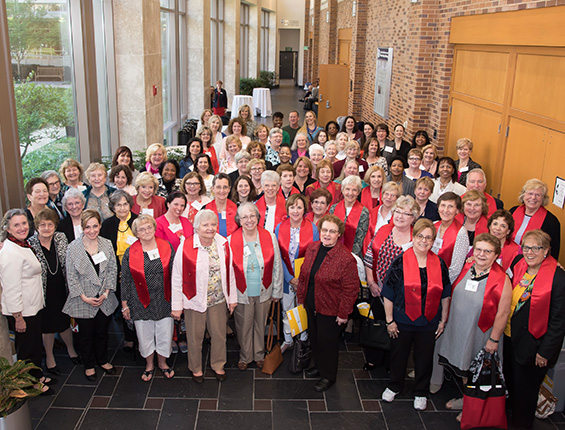 On Saturday, April 16, more than 100 alumni and guests returned to the University of Maryland School of Nursing to reunite with classmates and friends and renew their pride in their alma mater.