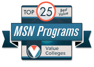Top 25 Best Value MSN Programs - Value Colleges