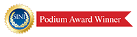 Podium Award Winner ribbon